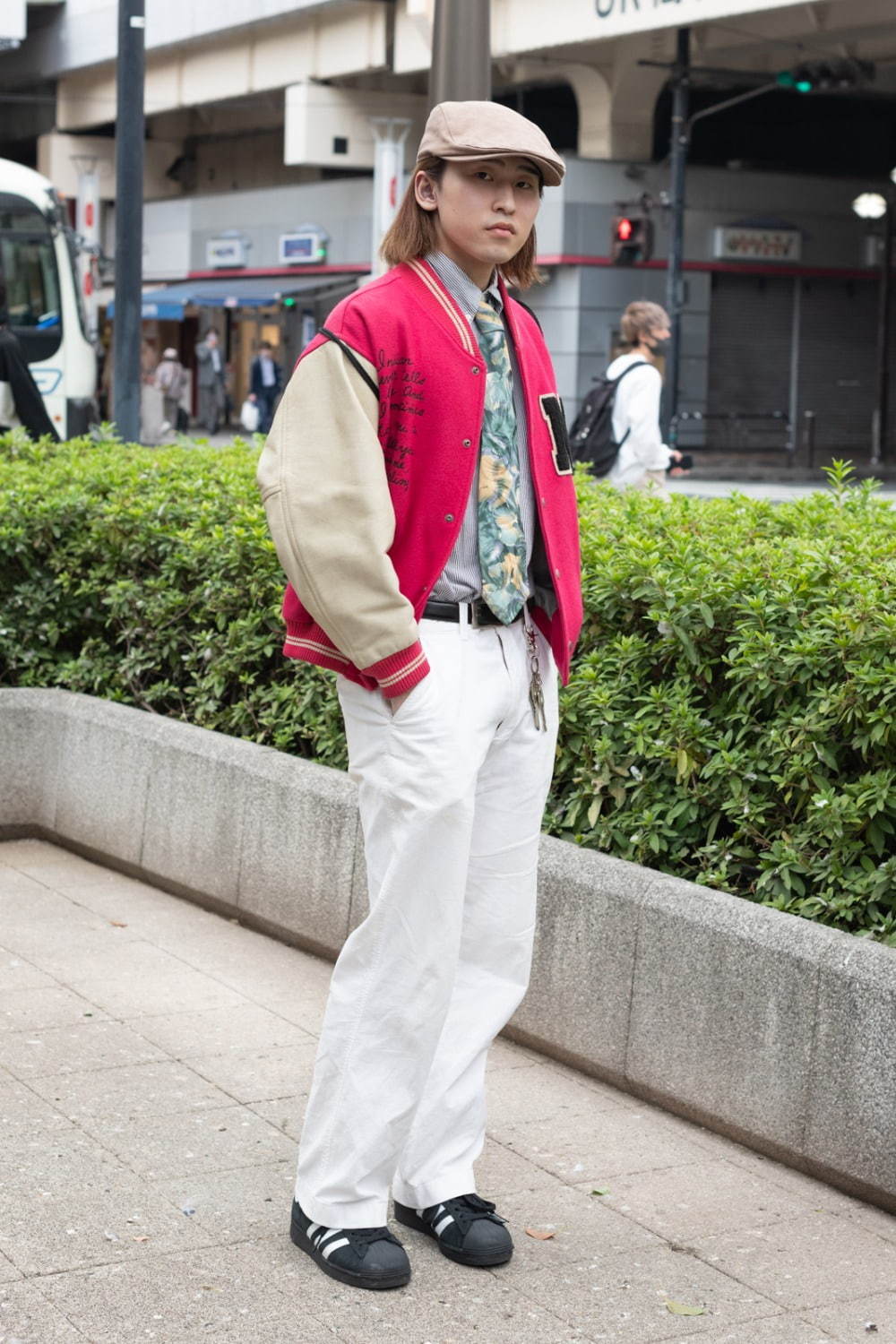 油井 陸斗さん - 古着(ユーズド)(USED)、ラルフ ローレン(Ralph Lauren)｜渋谷ストリートスナップ - 写真1