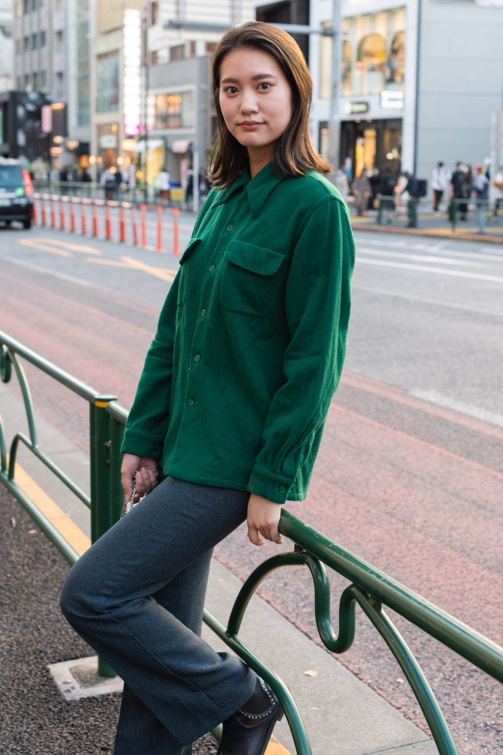 半井 美沙希さん - 古着(ユーズド)(USED)、ラングラー(Wrangler)｜渋谷ストリートスナップ - 写真3