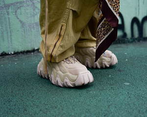 青山 まなみさん - マリーン セル(MARINE SERRE)、古着(ユーズド)(USED)｜渋谷ストリートスナップ - 写真6