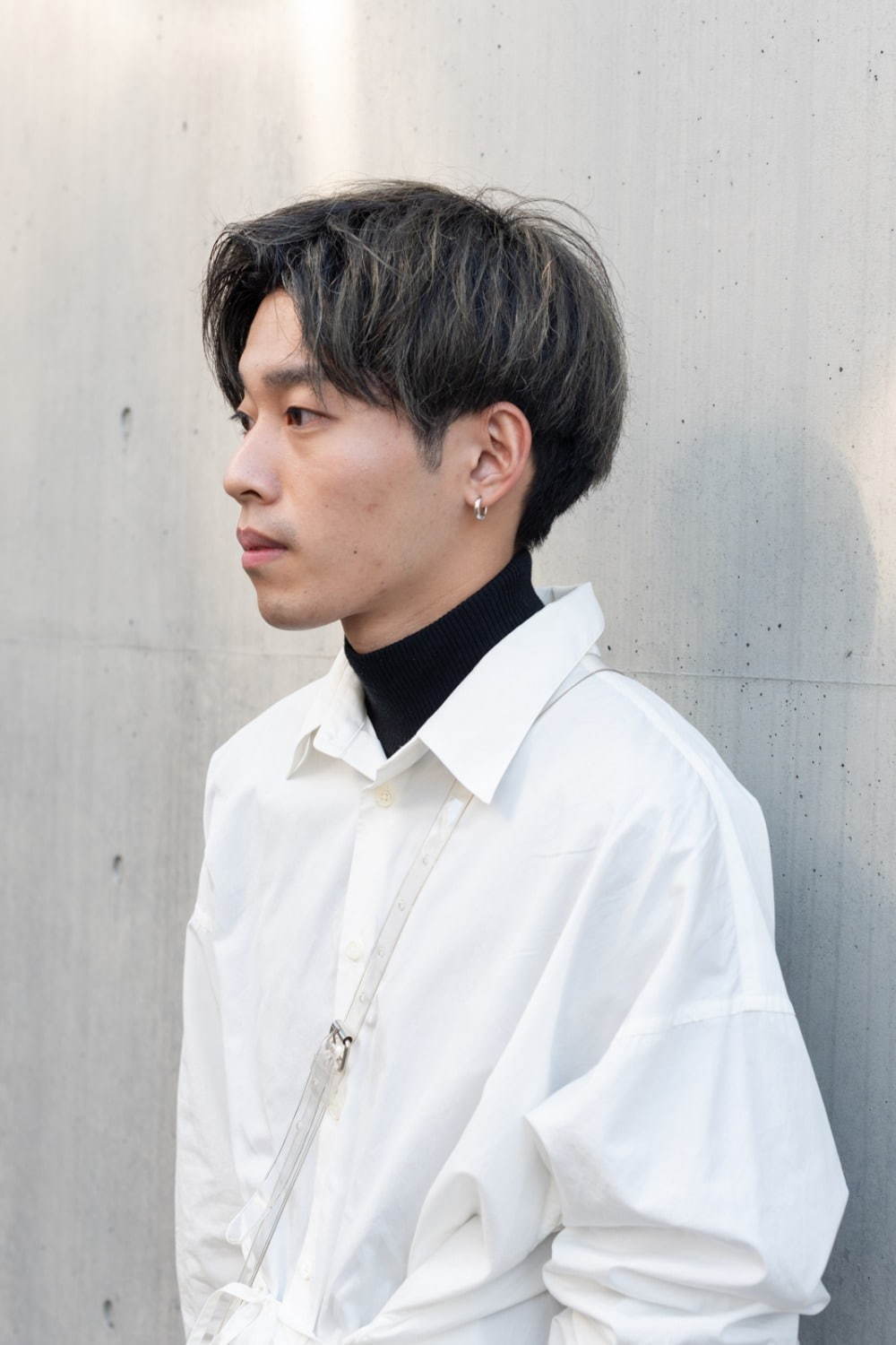 伊藤 悠生さん - ユニクロ(UNIQLO)、ユハ(JUHA)｜渋谷ストリートスナップ - 写真3