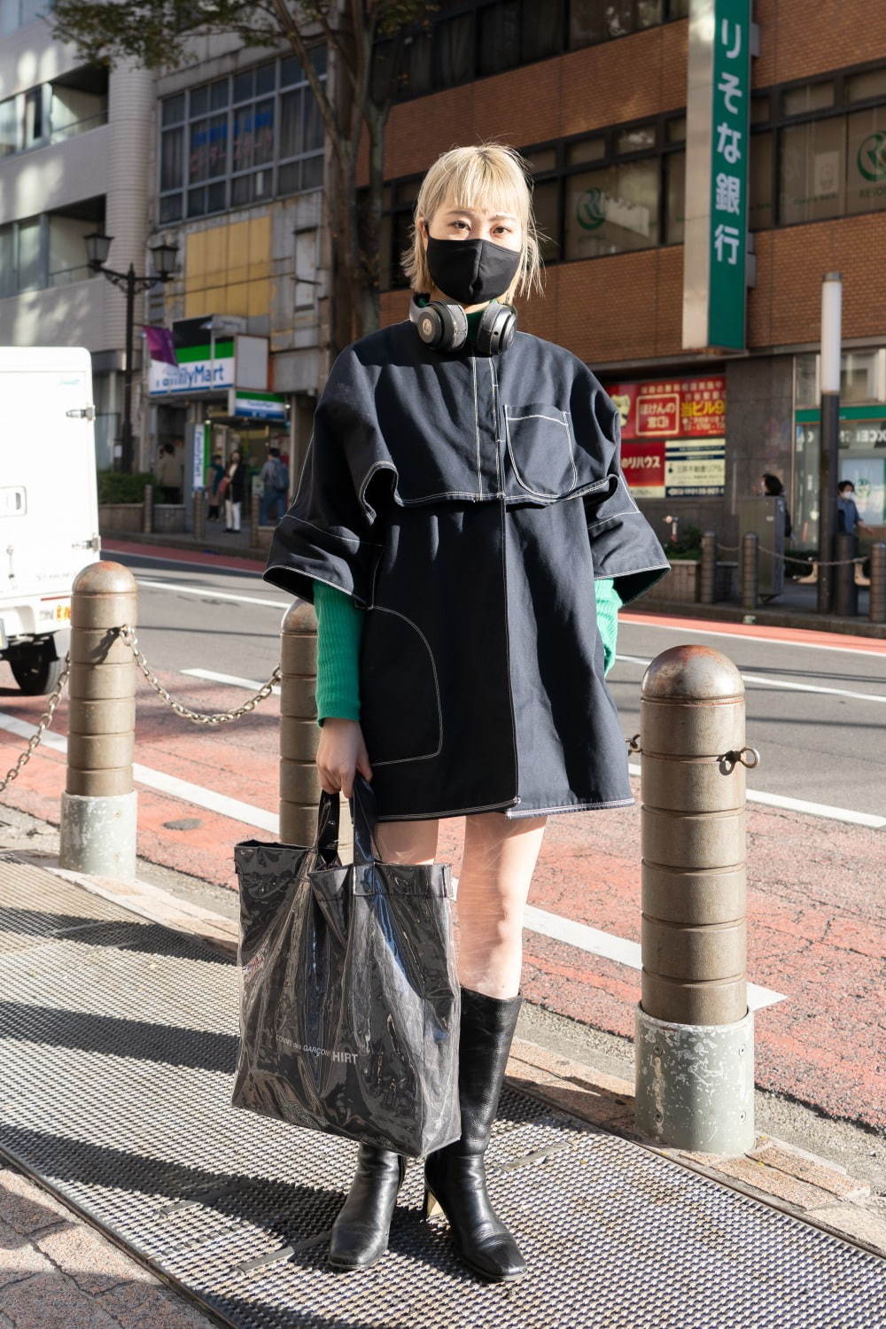 大熊 結女さん - ザラ(ZARA)、古着(ユーズド)(USED)｜渋谷ストリートスナップ - 写真2