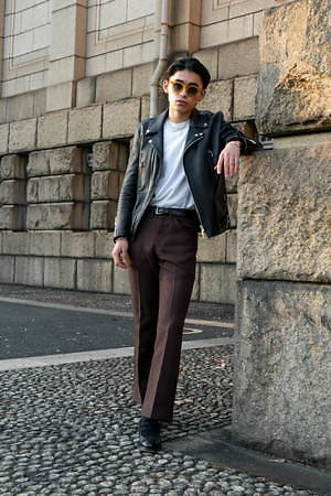 池本コーディーさん - ルイス(Lui's)、リーバイス(Levi's)｜渋谷ストリートスナップ - 写真2