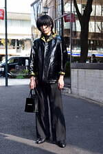 杉田 良誠さん - ドリス ヴァン ノッテン(DRIES VAN NOTEN)、オム プリッセ イッセイ ミヤケ(HOMME PLISSÉ ISSEY MIYAKE)｜渋谷ストリートスナップ2