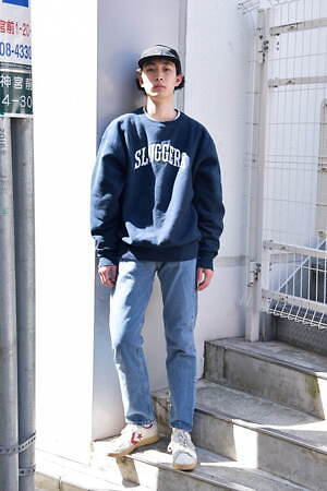 菅原 竜也さん - チャンピオン(Champion)、リーバイス(Levi's)｜渋谷ストリートスナップ - 写真2