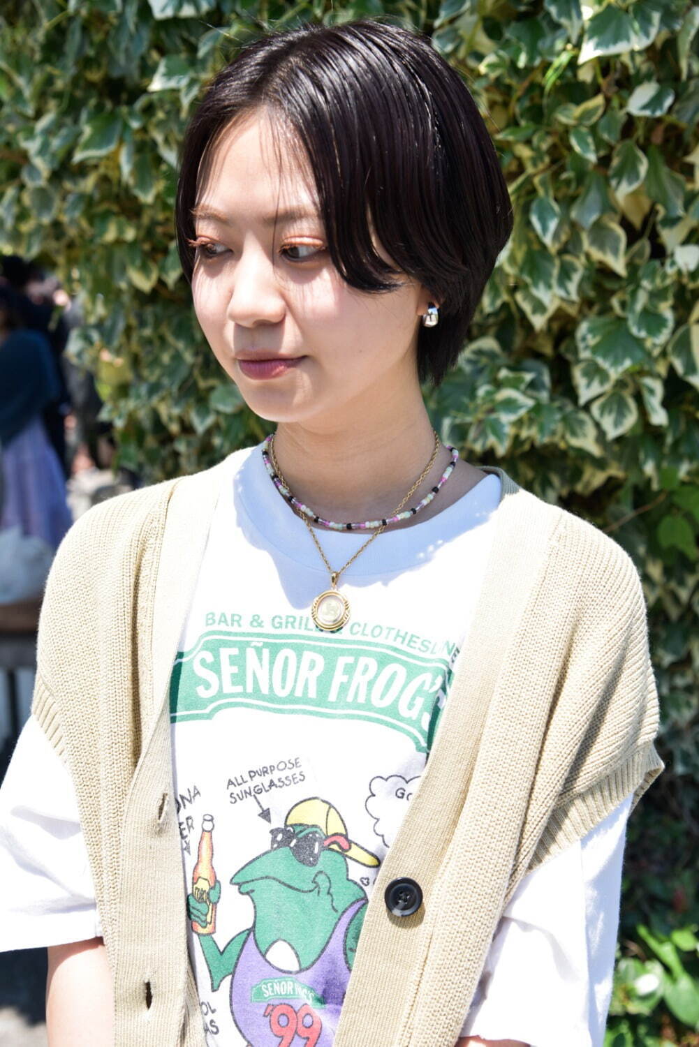 伊藤 百音さん - ジーユー(GU)、古着(ユーズド)(USED)｜横浜ストリートスナップ2