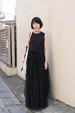 加藤 梨子さん - ユニクロ(UNIQLO)、ヴィンテージ(vintage)｜渋谷ストリートスナップ1