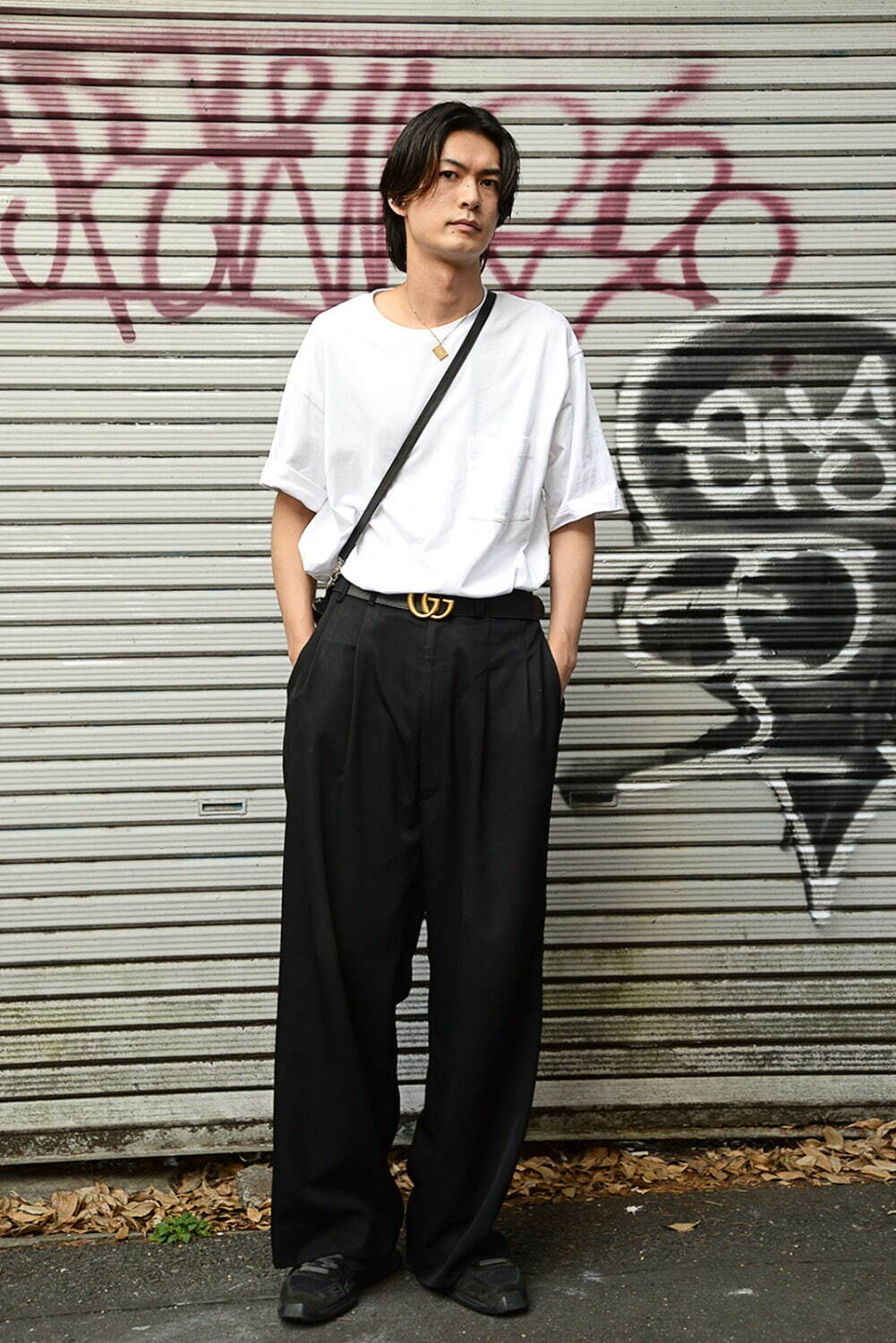 青山 大輝さん ユニクロ Uniqlo ティーエイチ Th 渋谷ストリートスナップ ファッションプレス