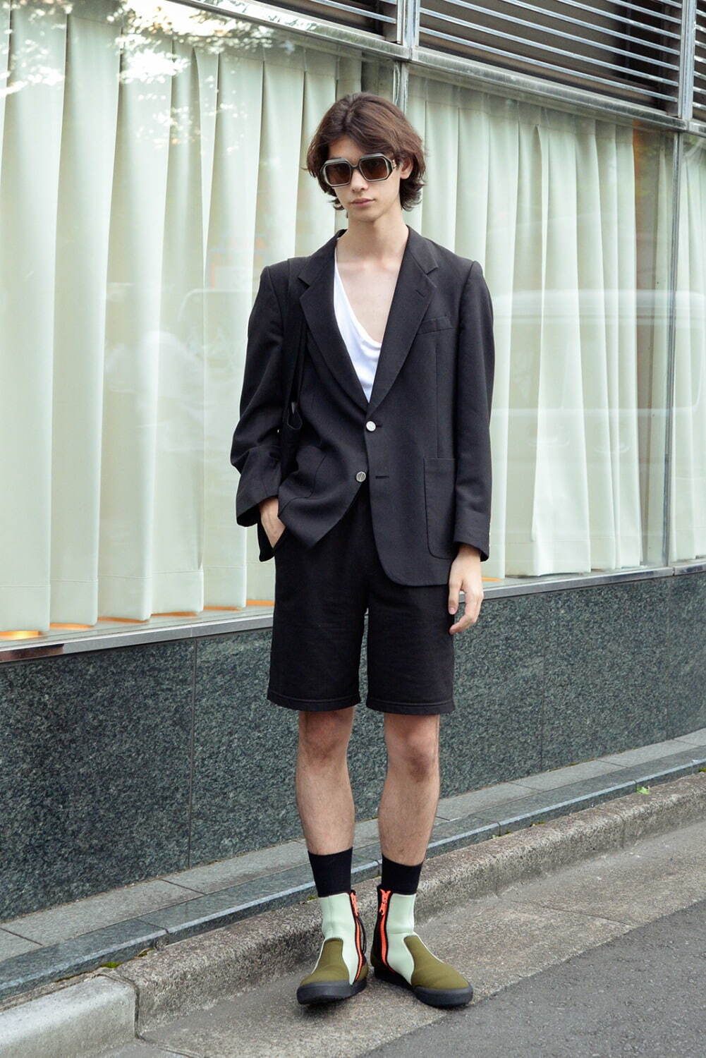 マシューさん - クリスチャン ディオール(Christian Dior)、ジーユー(GU)｜渋谷ストリートスナップ - 写真1