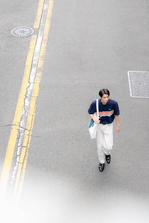 小笠原 颯さん - ラコステ(LACOSTE)、アー・ペー・セー(A.P.C.)｜渋谷ストリートスナップ - 写真8