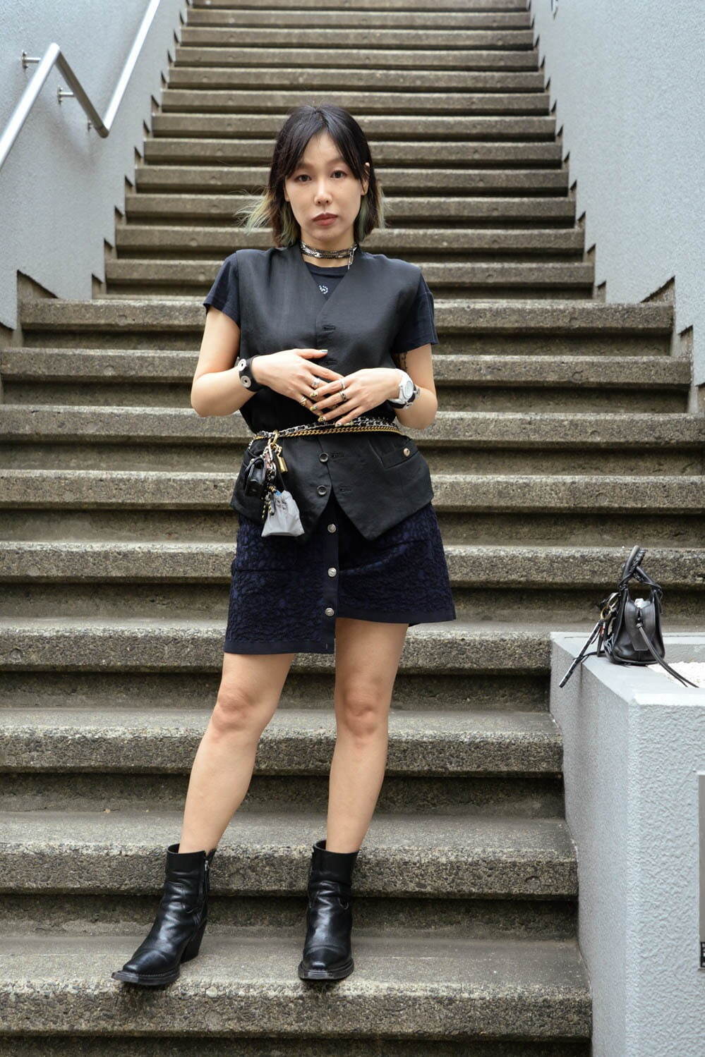 キョウ ミキさん - シャネル(CHANEL)、バレンシアガ(BALENCIAGA)｜渋谷ストリートスナップ - 写真1