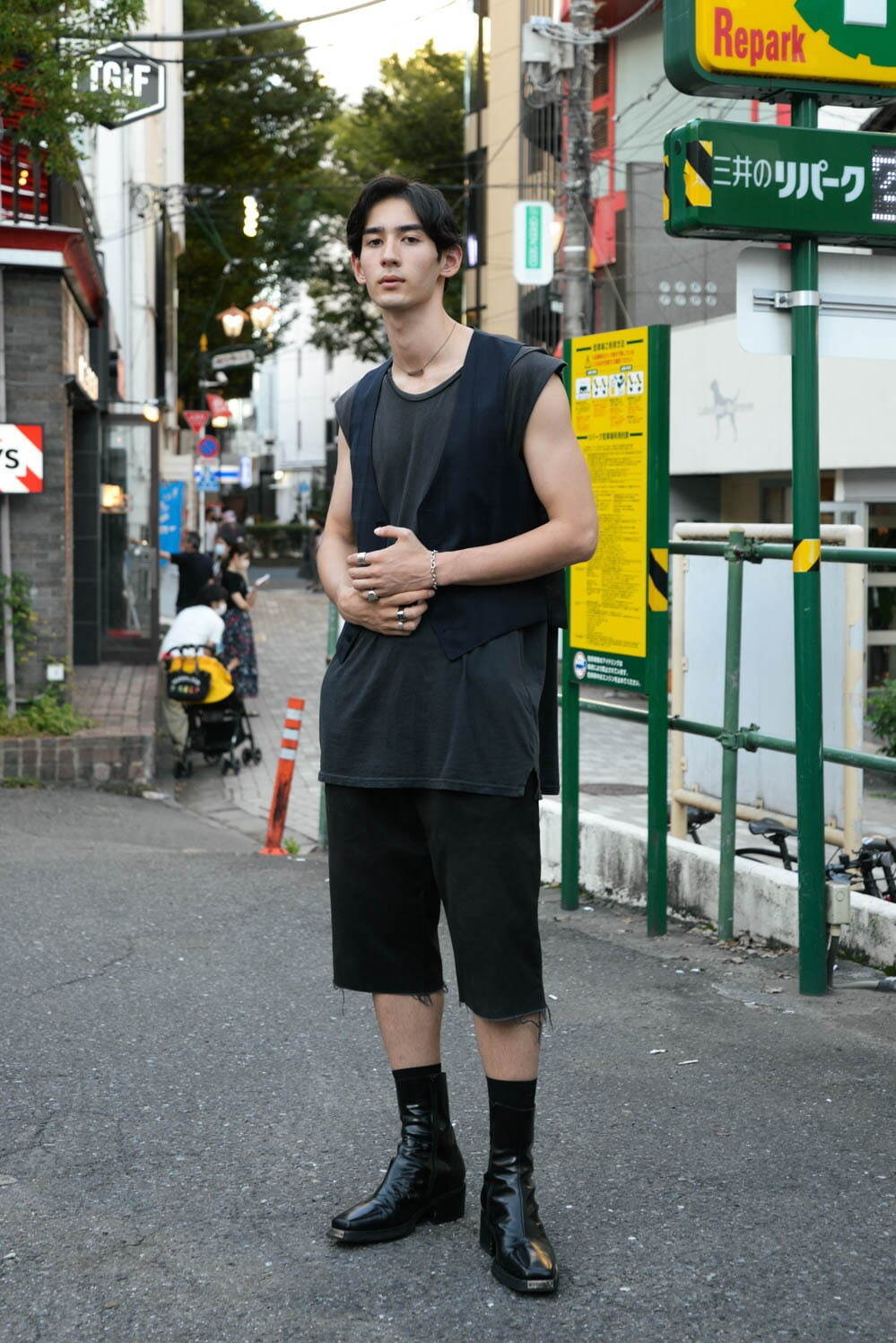 ジェイケンさん - 古着(ユーズド)(USED)、Y/プロジェクト(Y/PROJECT)｜渋谷ストリートスナップ2