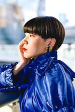榎本 こころさん - ヴィヴィアーノ(VIVIANO)、アズール バイ マウジー(AZUL by moussy)｜渋谷ストリートスナップ4