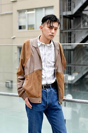 中山 統一朗さん - ヴィンテージ(vintage)、ジョルジオ アルマーニ(Giorgio Armani)｜渋谷ストリートスナップ - 写真9