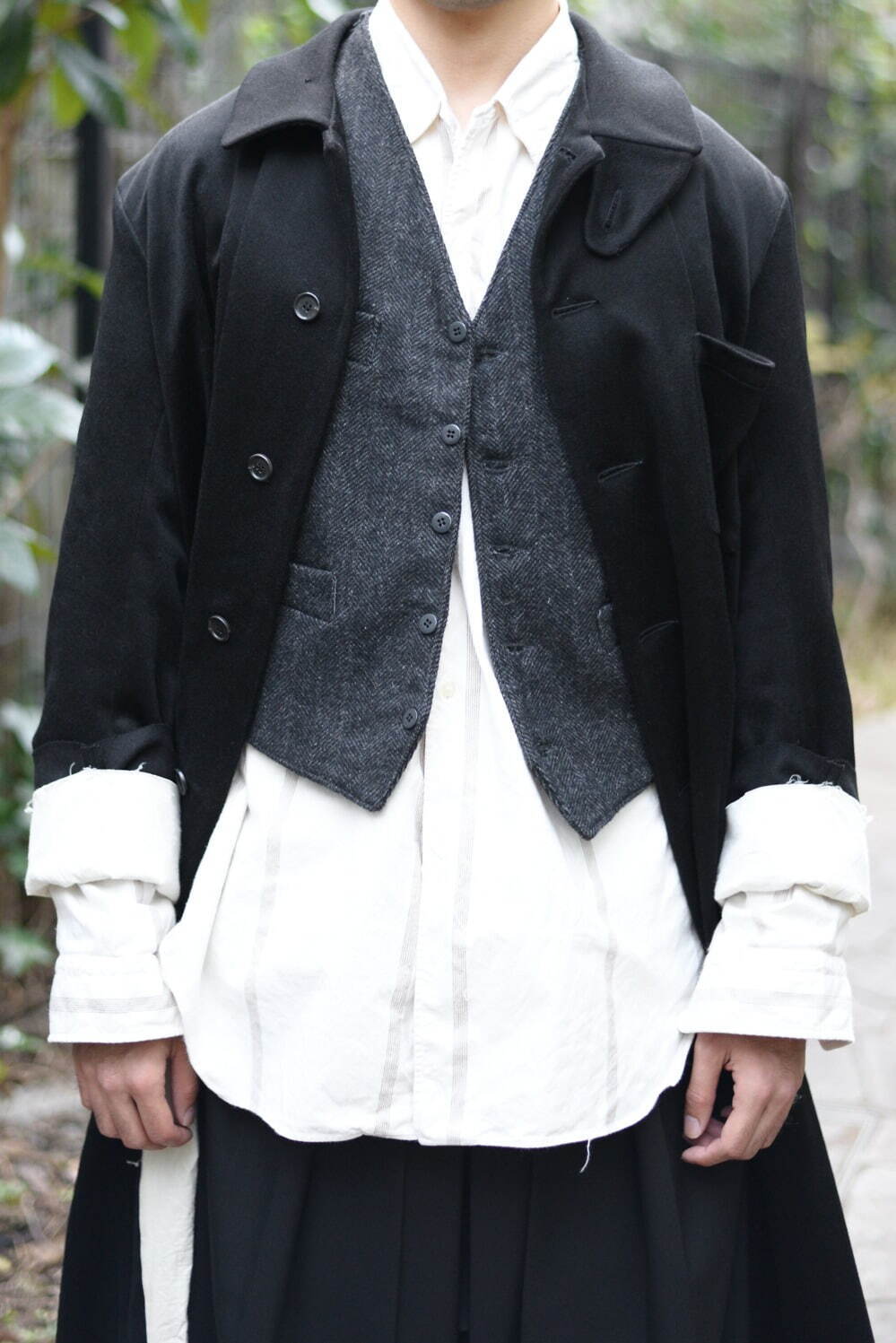 光澤 陽弘さん - 古着(ユーズド)(USED)、ヨウジヤマモト(Yohji Yamamoto)｜渋谷ストリートスナップ - 写真3