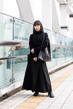 小林 夢菜さん - ワイズ(Y's)、アンスリード(UN3D.)｜渋谷ストリートスナップ2