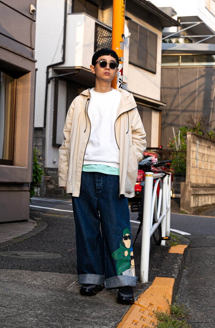 東 将平さん - アンバー(UMBER)、スンネイ(SUNNEI)｜渋谷ストリートスナップ1
