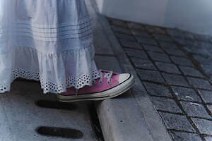 武藤 亜実さん - 古着(ユーズド)(USED)、コンバース(CONVERSE)｜渋谷ストリートスナップ - 写真16