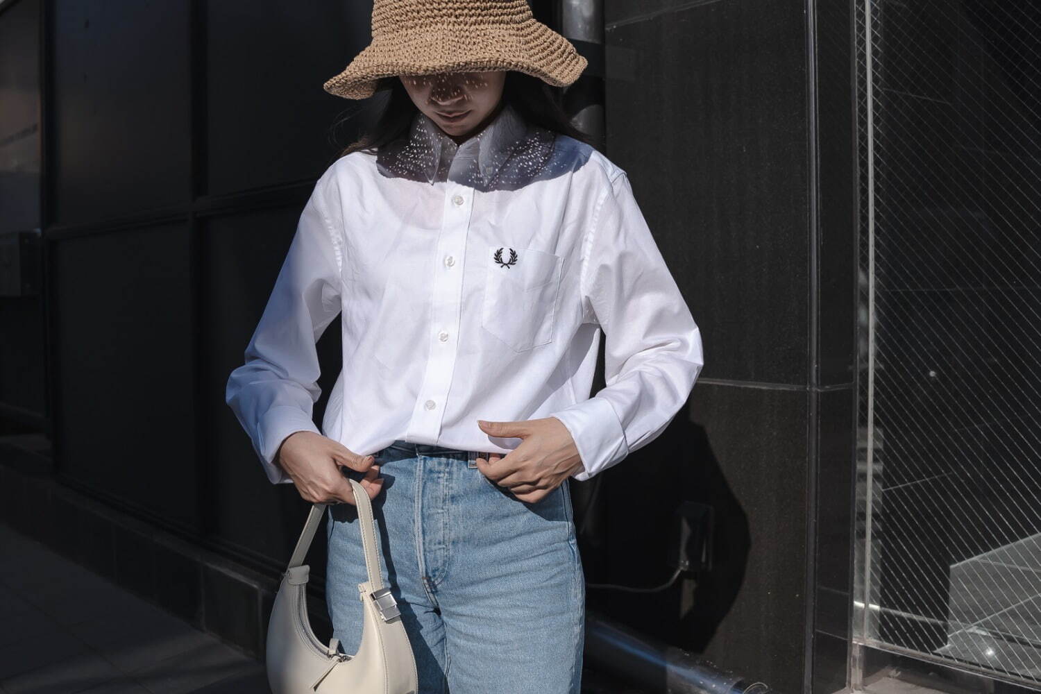 福山 美嘉さん - フレッドペリー(FRED PERRY)、プラダ(PRADA)｜渋谷ストリートスナップ - 写真3