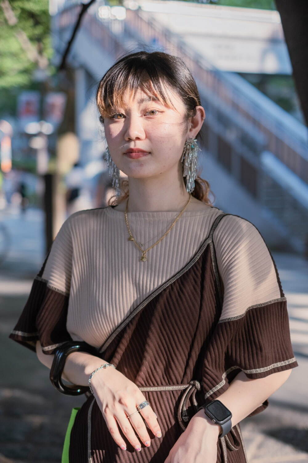 大伴 莉音さん - 古着(ユーズド)(USED)、マルニ(MARNI)｜渋谷ストリートスナップ - 写真2