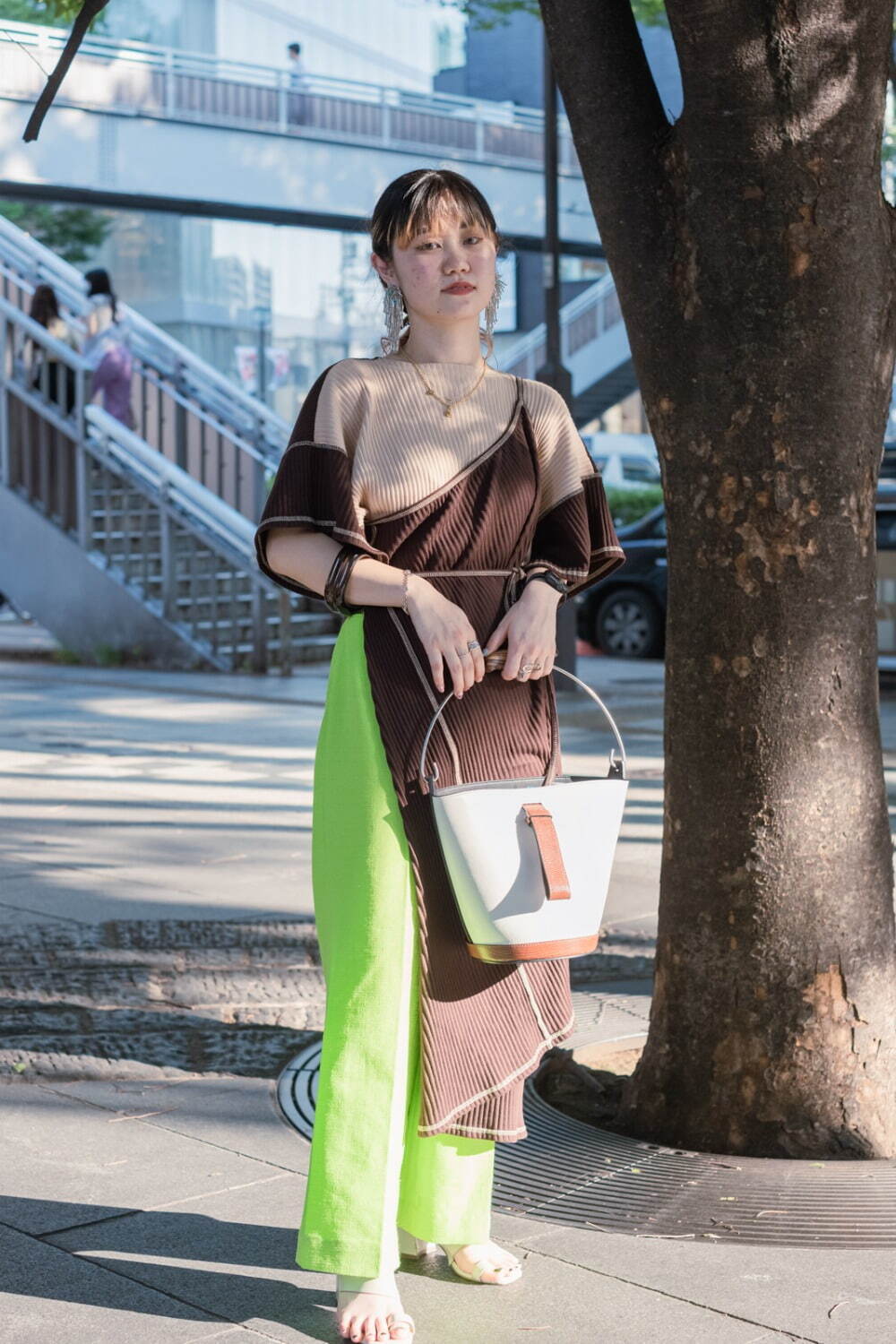 大伴 莉音さん - 古着(ユーズド)(USED)、マルニ(MARNI)｜渋谷ストリートスナップ - 写真1