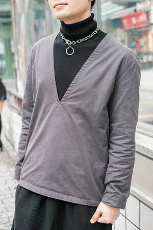 金山 憲司さん - ディガウェル(DIGAWEL)、ユニクロ(UNIQLO)｜渋谷ストリートスナップ - 写真5