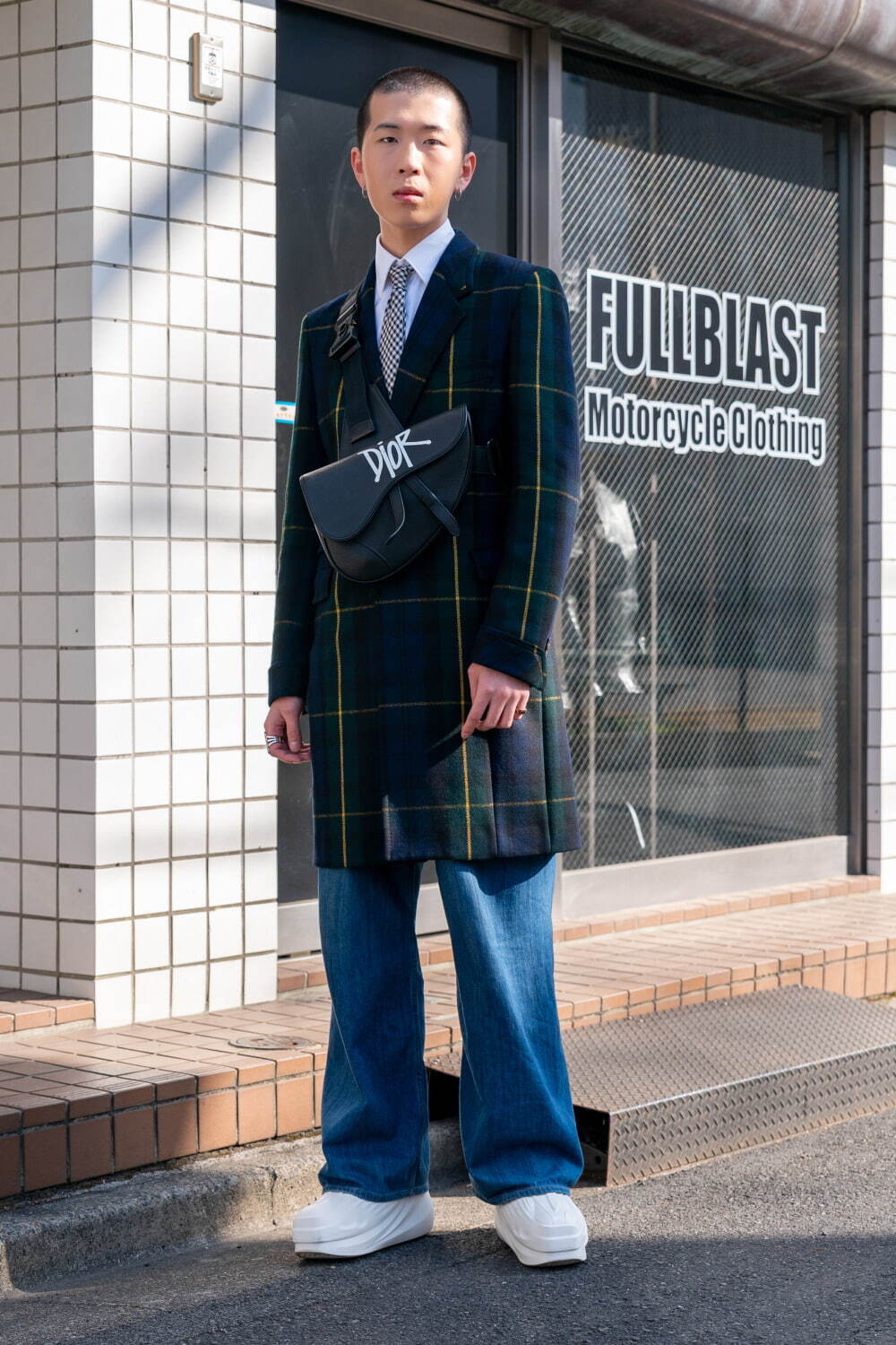 佐々木 誉史さん - ポール・スミス(Paul Smith)、コス(COS)｜原宿ストリートスナップ - 写真1