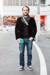 オウレリアン ヴィオレさん - ヴィンテージ(vintage)、ディオール(DIOR)｜渋谷ストリートスナップ - 写真1