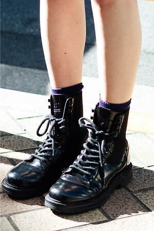 黒澤 有紗さん - ディーゼル(DIESEL)、エイチ＆エム(H&M)｜渋谷ストリートスナップ - 写真3