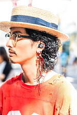 東本 祥平さん - ヴァンズ(Vans)、古着(ユーズド)(USED)｜原宿ストリートスナップ3