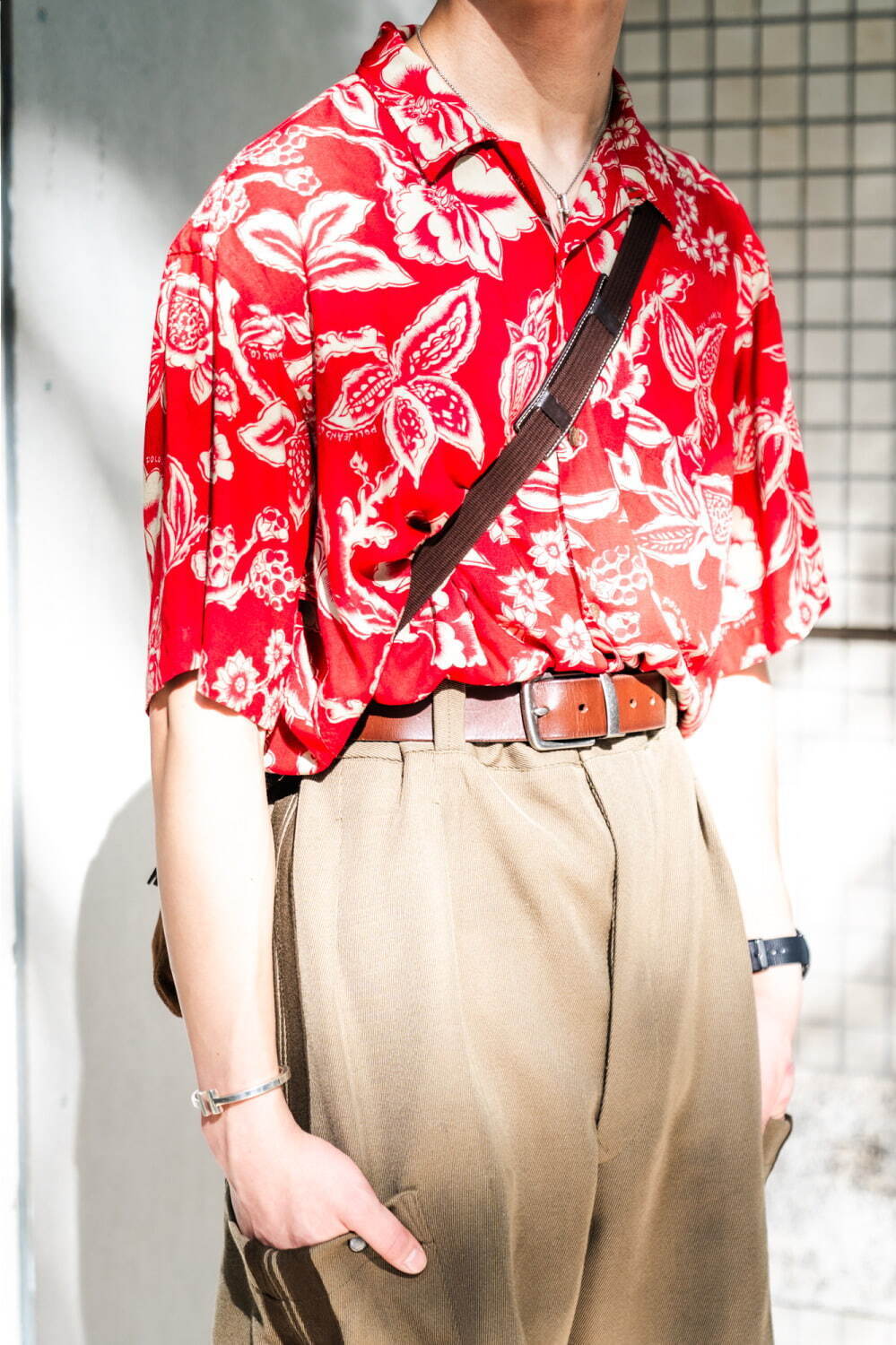 漆崎 晴斗さん - ラルフ ローレン(Ralph Lauren)、古着(ユーズド)(USED)｜原宿ストリートスナップ - 写真5