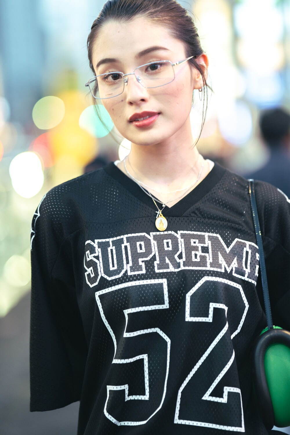 長谷川 ひらりさん - シュプリーム(Supreme)、アレキサンダー ワン(alexanderwang)｜原宿ストリートスナップ4