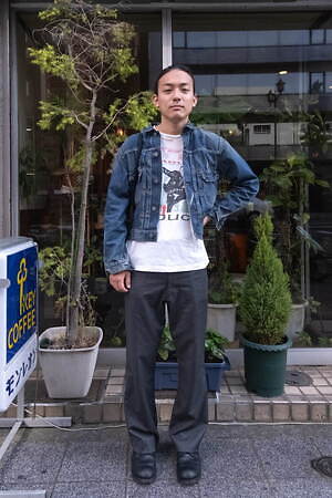 朝妻 貴徳さん - リーバイス(Levi's)｜横浜ストリートスナップ - 写真1
