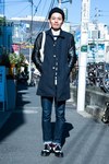 石橋 智浩さん - ハレ(HARE)、ユニクロ(UNIQLO)｜原宿ストリートスナップ1