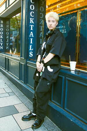 Erika Yamazakiさん - シュプリーム(Supreme)、メゾン マルジェラ(Maison Margiela)｜原宿ストリートスナップ - 写真1