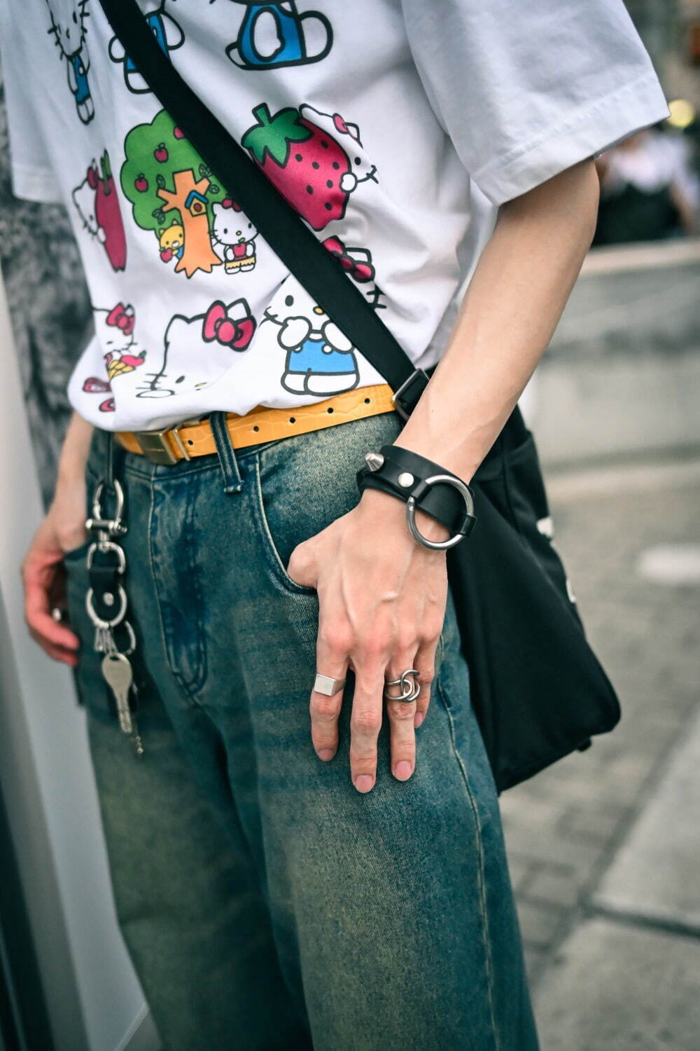 松原 司将さん - ユニクロ(UNIQLO)、ニューバランス(New Balance)｜原宿ストリートスナップ - 写真3