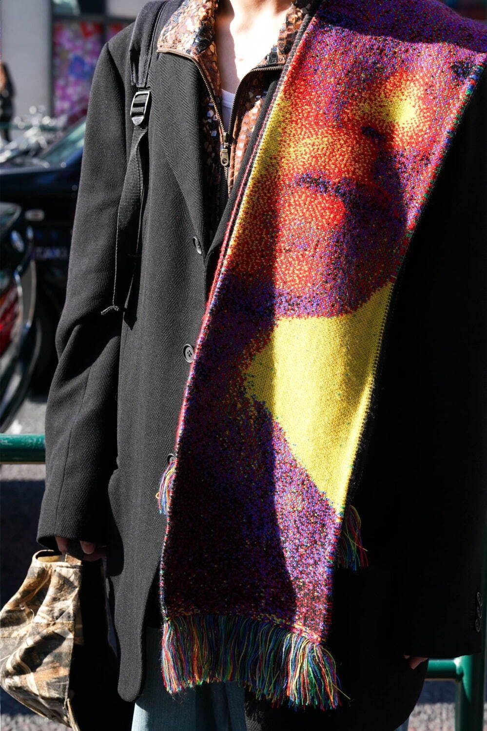 月輪 天空さん - ジョルジオ アルマーニ(Giorgio Armani)、古着(ユーズド)(USED)｜原宿ストリートスナップ - 写真4