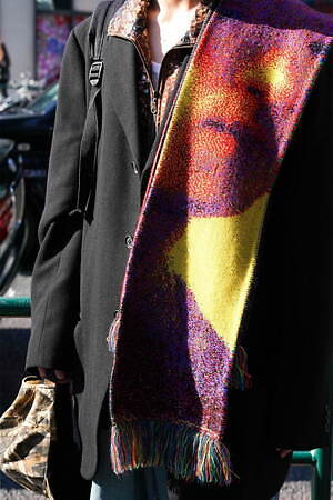 月輪 天空さん - ジョルジオ アルマーニ(Giorgio Armani)、古着(ユーズド)(USED)｜原宿ストリートスナップ - 写真4