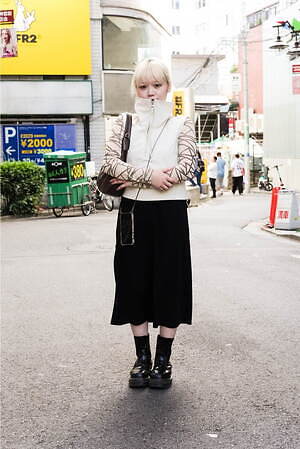 水口 蓮さん - エイチ＆エム(H&M)、ザラ(ZARA)｜原宿ストリートスナップ - 写真1