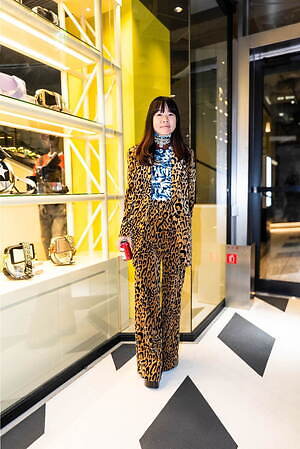 東山 洋子さん - ドリス ヴァン ノッテン(DRIES VAN NOTEN)｜渋谷ストリートスナップ - 写真1