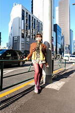 松尾 結さん - 古着(ユーズド)(USED)、ドクターマーチン(Dr. Martens)｜原宿ストリートスナップ1