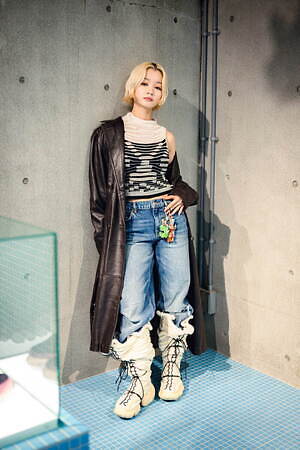 大塚 理凡さん - エイチ＆エム(H&M)、グラウンズ(grounds)｜原宿ストリートスナップ - 写真4