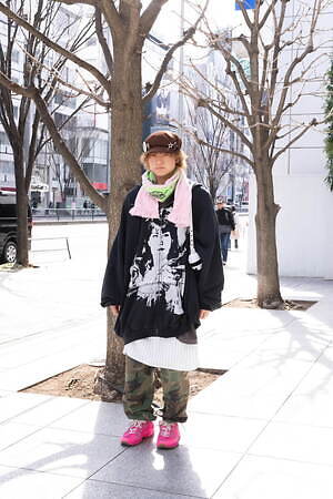 いくやさん - ウェールズ・ボナー(WALES BONNER)、ナイキ(NIKE)｜青山・表参道ストリートスナップ - 写真1