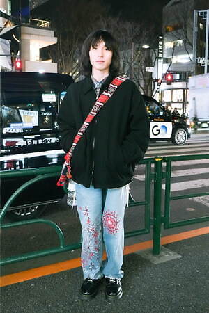 ショウさん - アンダーカバー(UNDERCOVER)、ドクターマーチン(Dr. Martens)｜原宿ストリートスナップ - 写真1