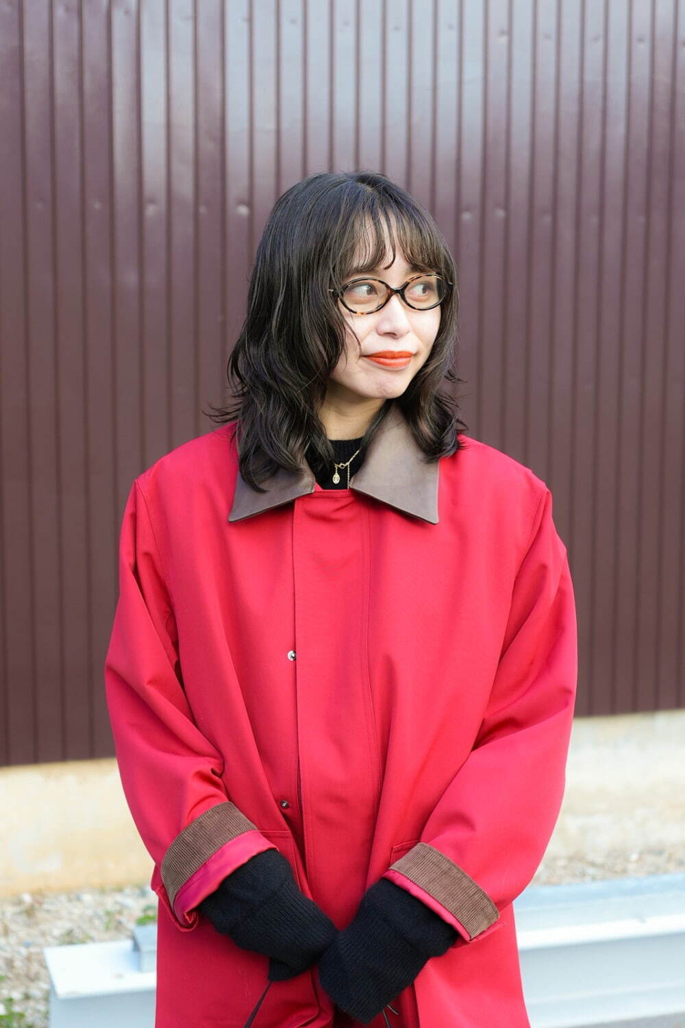 佐藤 茉也加さん - オーラリー(AURALEE)、アンスクリア(INSCRIRE)｜栄ストリートスナップ - 写真3