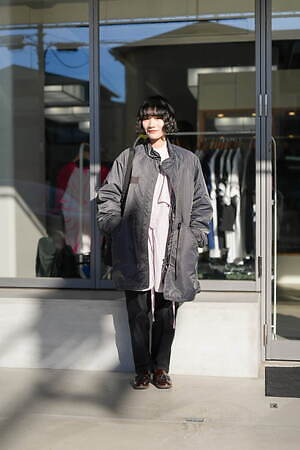 坪井 小夏さん - マウジー(MOUSSY)、メゾンスペシャル(MAISON SPECIAL)｜栄ストリートスナップ - 写真1