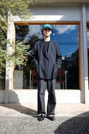 水谷 怜生さん - ブラームス(blurhms)、オーラリー(AURALEE)｜栄ストリートスナップ - 写真1