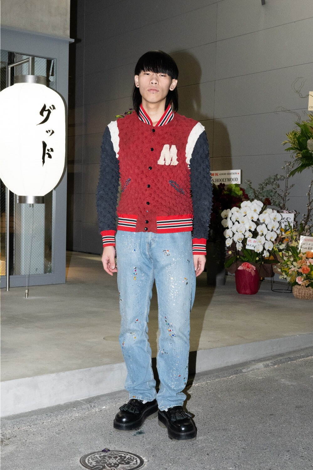松本 朋樹さん - エム エー エス ユー(M A S U)、ボッテガ・ヴェネタ(BOTTEGA VENETA)｜原宿ストリートスナップ1