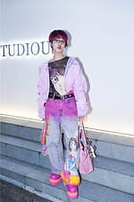 斉 理華さん - ダブレット(doublet)、アナ スイ(ANNA SUI)｜原宿ストリートスナップ1
