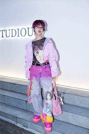 斉 理華さん - ダブレット(doublet)、アナ スイ(ANNA SUI)｜原宿ストリートスナップ - 写真1