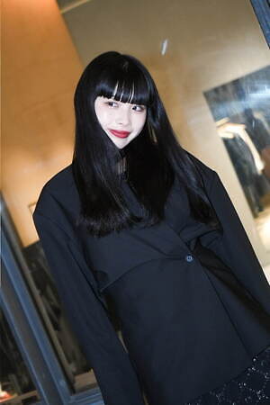 きらりさん - マリーン セル(MARINE SERRE)、プラダ(PRADA)｜原宿ストリートスナップ - 写真3